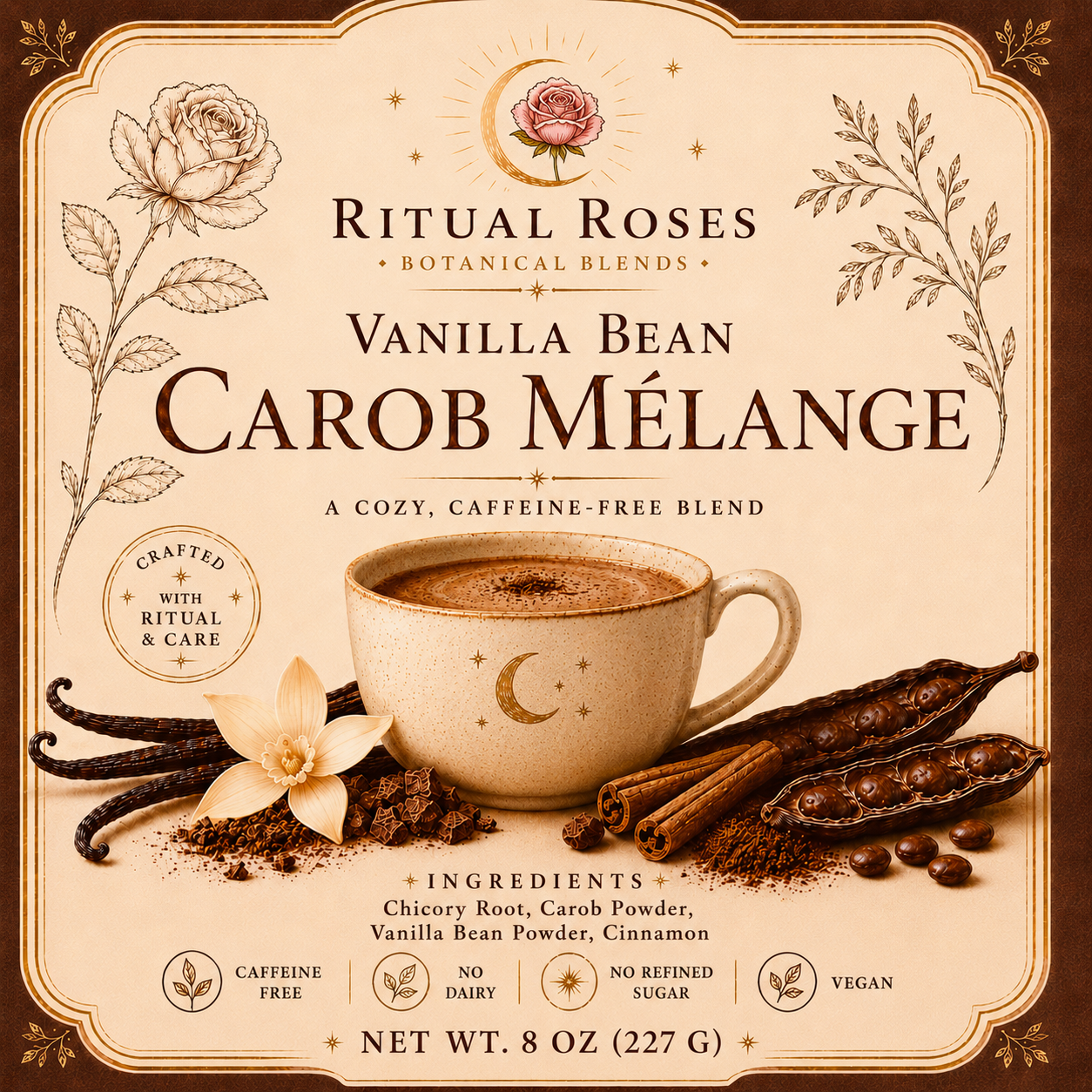 Vanilla-Carob Melange