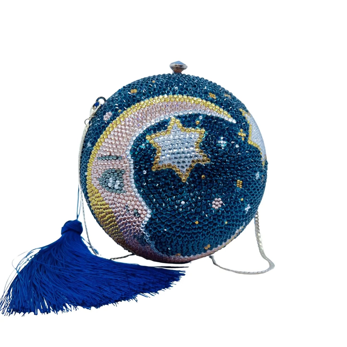 Celestial Sparkle Evening Clutch