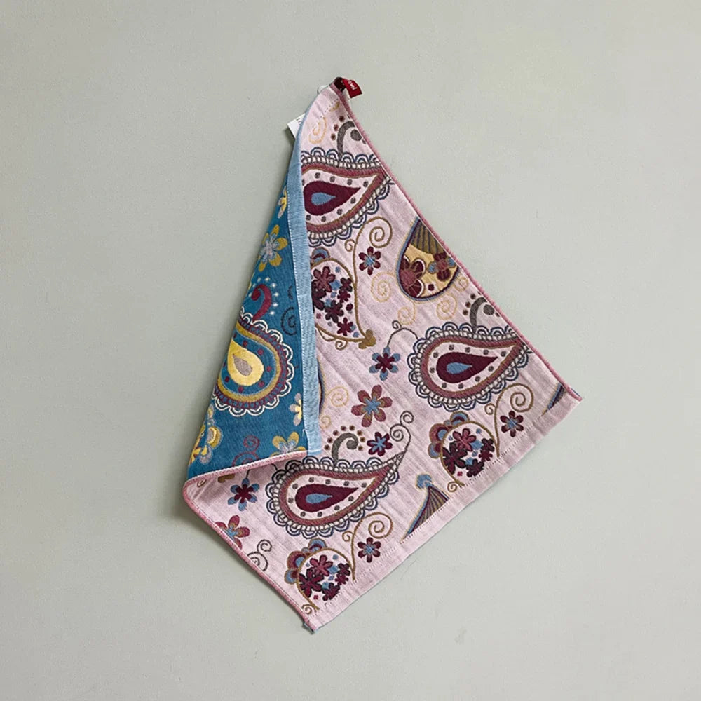 Floral Cotton Tea Towel