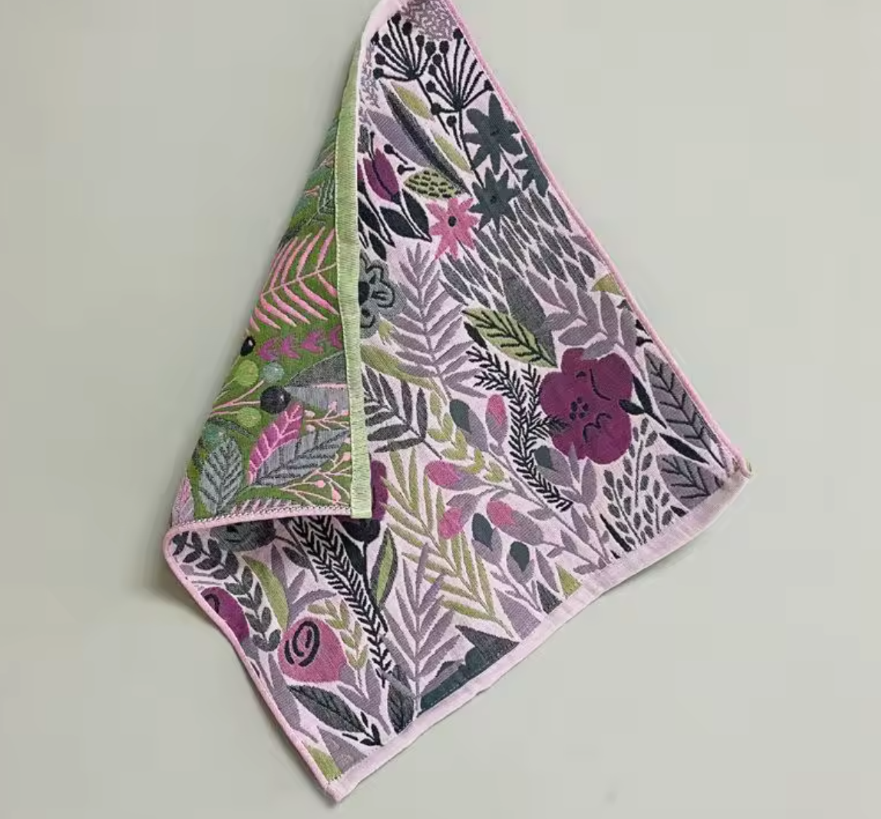 Floral Cotton Tea Towel