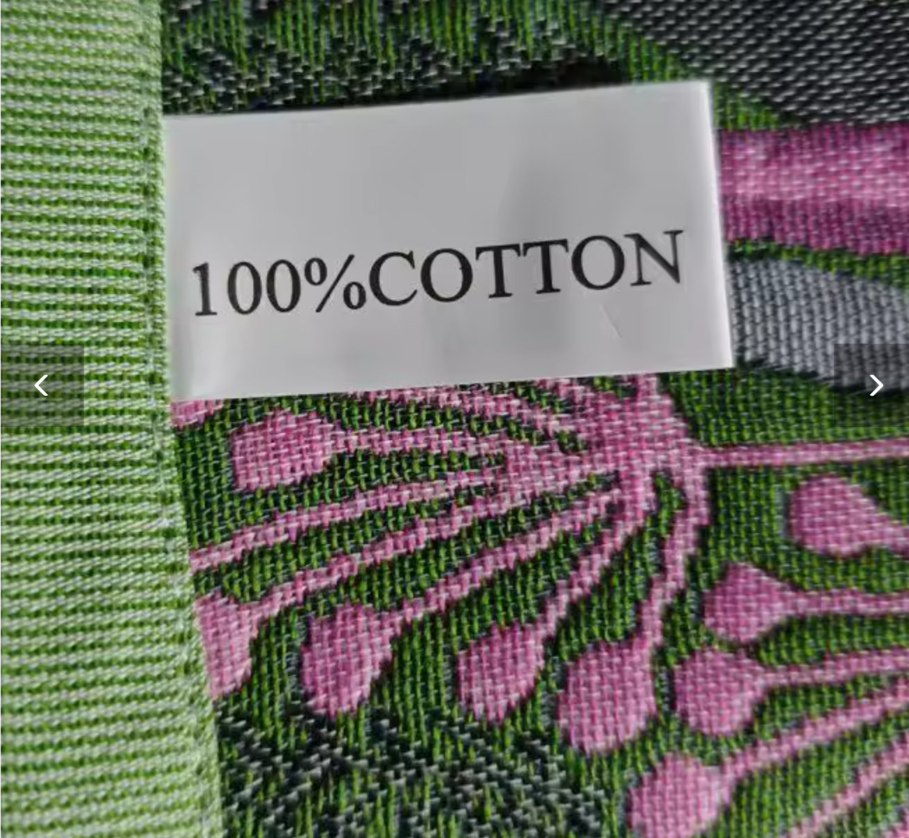 Floral Cotton Tea Towel