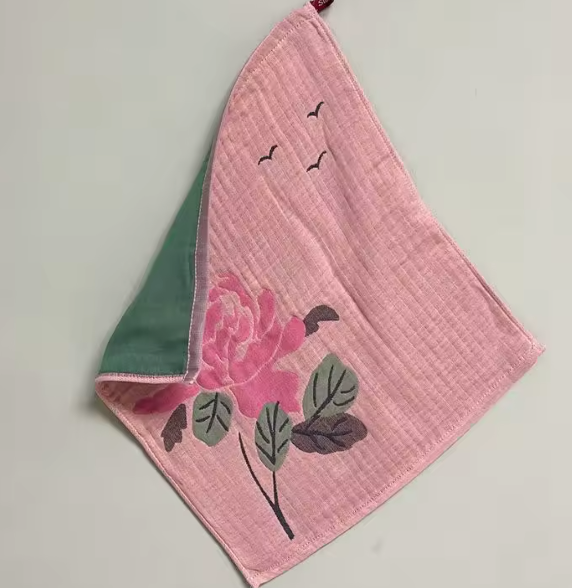 Floral Cotton Tea Towel